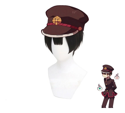 Perucas De Fantasia Jibaku Shounen Hanako Kun | Hanako Kun C