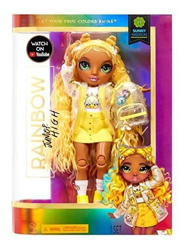 Muñeca Accesorio Rainbow High Jr High Sunny Madison - Muñeca