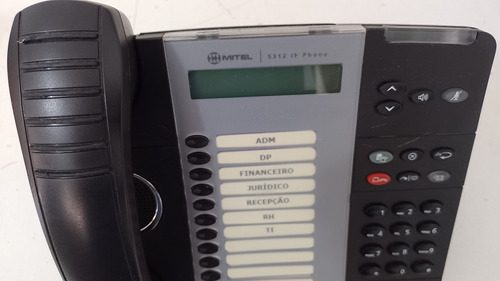 Aparelho De Telefone Mitel 5312 Ip - Sem Fonte Poe