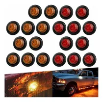 Comprar 50pzs Plafones Led Cromado Para Camión Trailer Micro 12v 24v