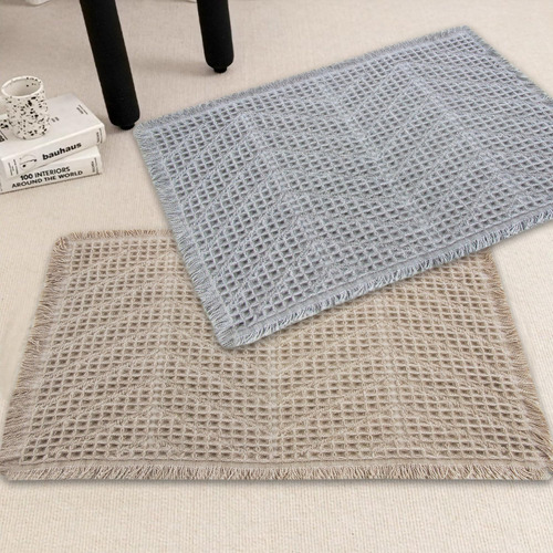 Alfombras De Baño Ep Jeans, Estera De Baño Boho Súper Absorb