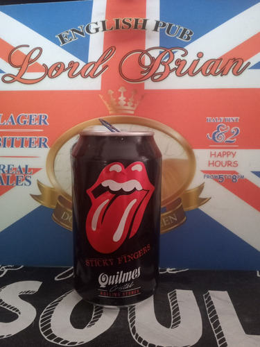 Lata Cerveza Quilmes 2014 Rolling Stones // Belgrano