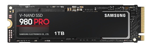 Ssd Samsung 980 Pro 1tb Negro Pci 4.0 Nvme M.2