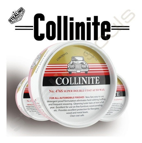 Collinite | 476s | Super Double Coat Wax | Cera Pasta | 368g