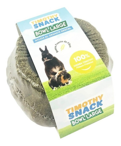 Snack Timothy Bowl Talla L Conejo, Cuye, Cobayo 1uni