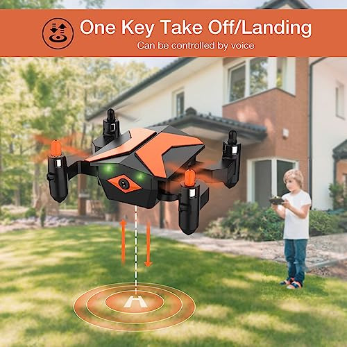 Dron Con Cámara - Fpv Drones Para Niños, Rc Quadcopter Tin
