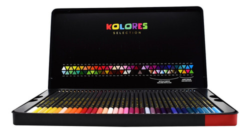 Kores Seleccion Premium Estuche Metalico 72 Colores 3mm