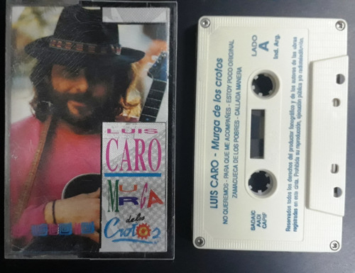Luis Caro - Murga De Los Crotos - Cassette