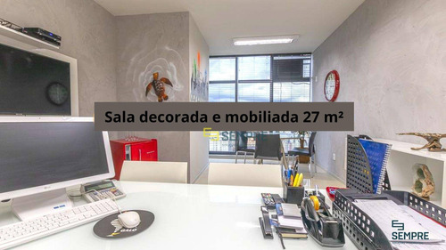 Imagem 5 de 12 de Sala Mobiliada À Venda, 27 M² E 01 Vaga - Luxemburgo - Belo Horizonte/mg - Sa0144