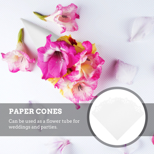 Envoltorio De Papel En Forma De Mini Ramo De Flores Para Bod
