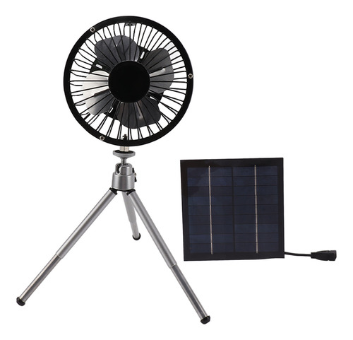 Ventilador Portátil Con Energía Solar Ventilador Usb Con Ene