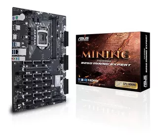 Motherboard Asus B250 Miningexpert 19 Gpu+intel Core I3 7100