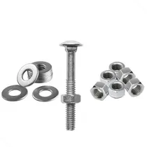 Comprar Parafuso Fr Zi 1u002F4'' X 1.12u002F2'' Cu002F Porca E Arruela - 50 Pçs