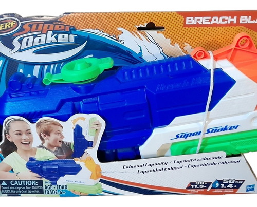 Nerf Breach Blast Super Soaker Lanza Agua