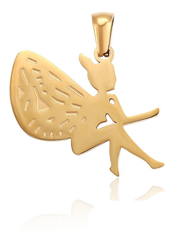 Dije Oro 24k Lam Tinkerbell Hada Campanita Regalo Moda