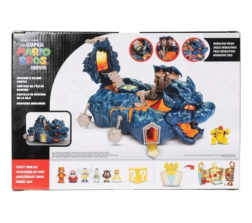 Nave Bowser Castillo De Bowser En La Isla Mario Bros Movie