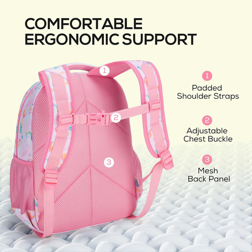 Mochila Infantil 2 En 1 Mommore, Compartimento Aislado...
