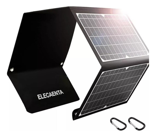 Cargador Panel Solar 30w Elecaenta 3 Puertos Usb Carga Rápid
