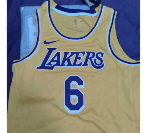 Camiseta Basquet Basquetball Básquetbol Nba Lakers Original