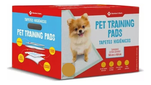 Kit 30 Tapetes Higiênico Para Cães Pet Training 90x60cm