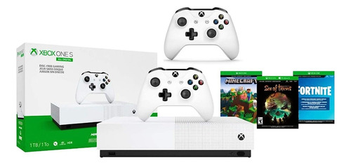 Xbox One S 2 Controles Incluye Fc (fifa)o Juego A Elegir (Reacondicionado)