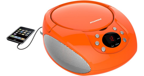 Reproductor De Cd Portátil Boombox Proscan Elite Con Radio A