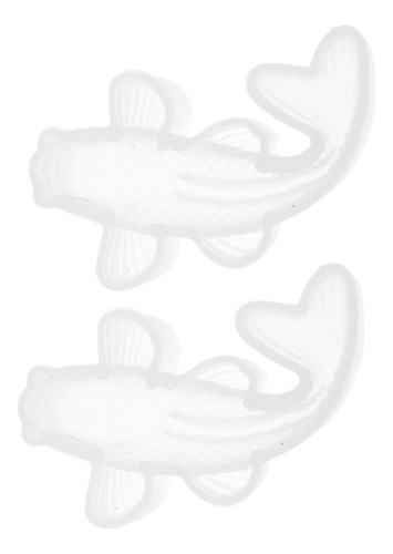 2 Piezas De Pescado Koi