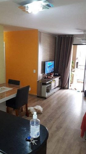 Apartamento Com 3 Dormitórios Para Alugar, 75 M² Por R$ 2.300,00/mês - Interlagos - São Paulo/sp - Ap15493