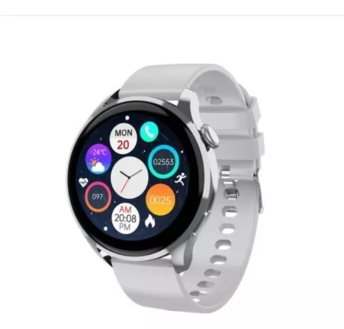 Reloj Inteligente Impermeable Redondo 1.3'' Bluetooth Levamdar HMHZ1856