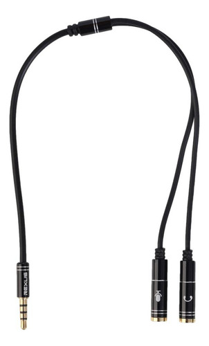 Adaptador De Para Auriculares Macho A 2 Hembras 5 Piezas
