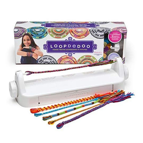 Loopdedoo Spinning Loom Kit Friendship Bracelet Maker
