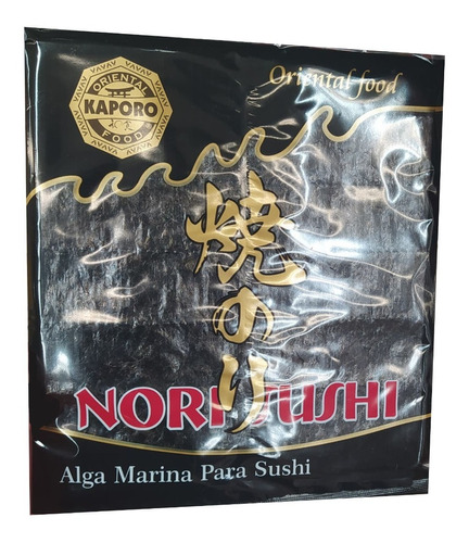 Algas Nori Para Sushi Alga Marina 10 Piezas