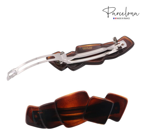 Parcelona - Pasador De Pelo Automático Con Forma De Cubeta F