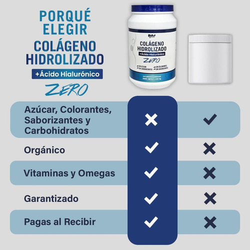 Colágein Adicionada Zero Azúcar Zero Carbohidratos