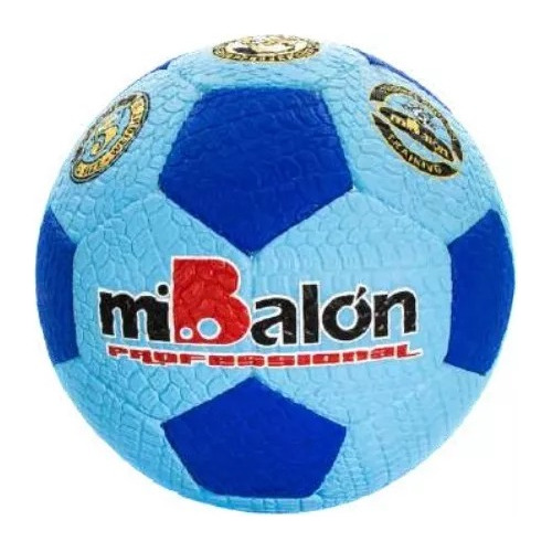 Pelota Walon Mibalón Fútbol #5 Modelo Street Celeste