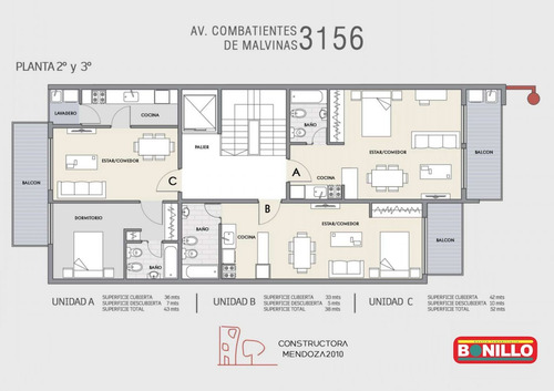 Imagen 2 de 30 de Departamento 2 Ambientes Venta Parque Chas