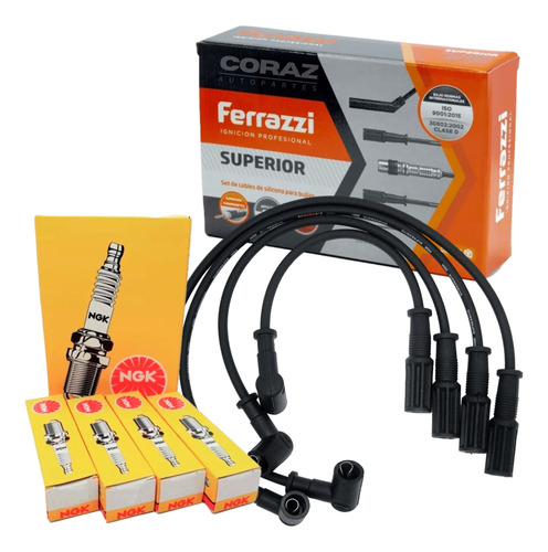 Cables De Bujia Fiat Uno Fire Fiorino 1.4 8v Siena Palio Gnc