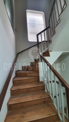 Imagem 6 de 15 de Sobrado Comercial De 260m², Com 6 Salas, 4 Banheiros, Cozinha, 3 Vagas No Paraiso - Cf38754