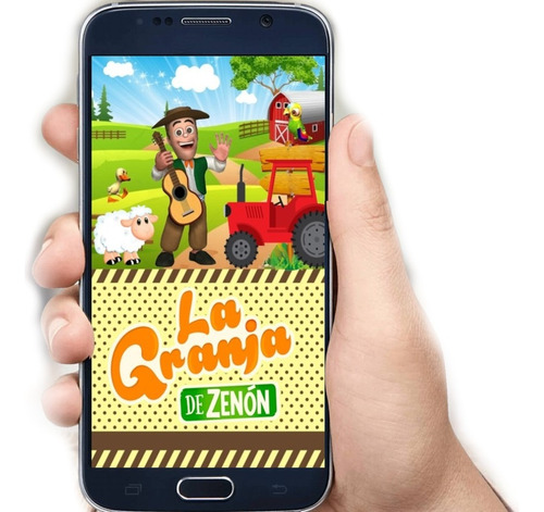 Video Invitación Digital La Granja De Zenón Exclusiva Whats 