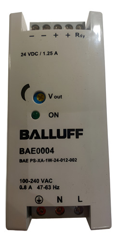 Fuente De Poder 24vdc Bae004 Baepsxa1w24012002 Balluff 1.25a