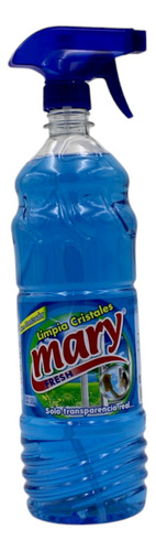 9 Liquido Limpia Cristales Vidrios Mary Fresh 1 Lt. Con Atm
