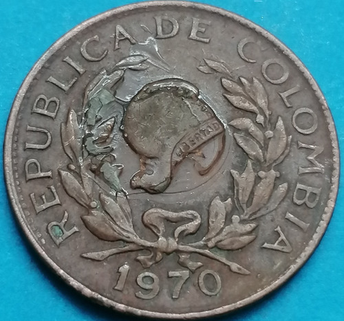 Colombia Moneda 5 Centavos 1970