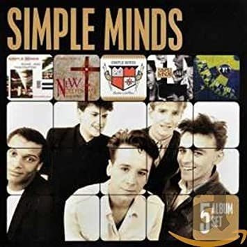 Simple Minds 5 Album Set Importado Cd X 5