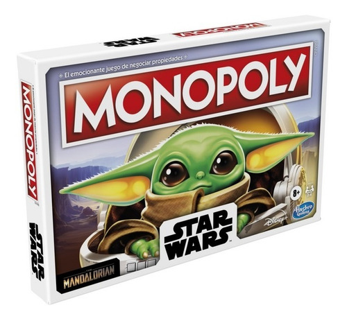 Imagen 6 de 7 de Juego De Mesa Monopoly Star Wars Mandalorian The Child