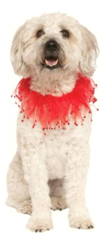 Rubie's Collar Para Mascotas, Color Rojo