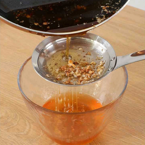 Cuchara Desnatadora De Acero (l) Para Separación De Aceite D