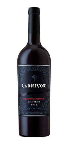 Vino Tinto Estadounidense Carnivor Cabernet Sauvignon 750ml