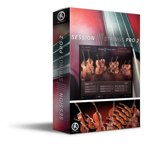 Kit 08 Native Instruments Strings Coleção Kontakt (Usado)
