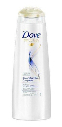 Shampoo Dove Reconstrução Completa Para Cabelos Danificados