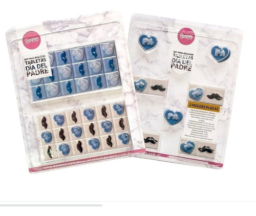 Molde Placa Tableta Dia Del Padre X 2 - Parpen